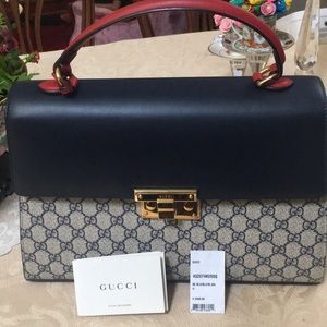 Gucci Padlock Top Handle Bag- Never Used